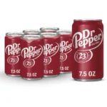 Dr. Pepper 6 pack Mini Cans 7.5 Fl oz