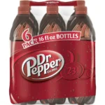 Dr. Pepper 6 bottles 16.9 Fl oz