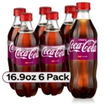 Coca Cola Cherry 6 bottles 16.9 Fl oz